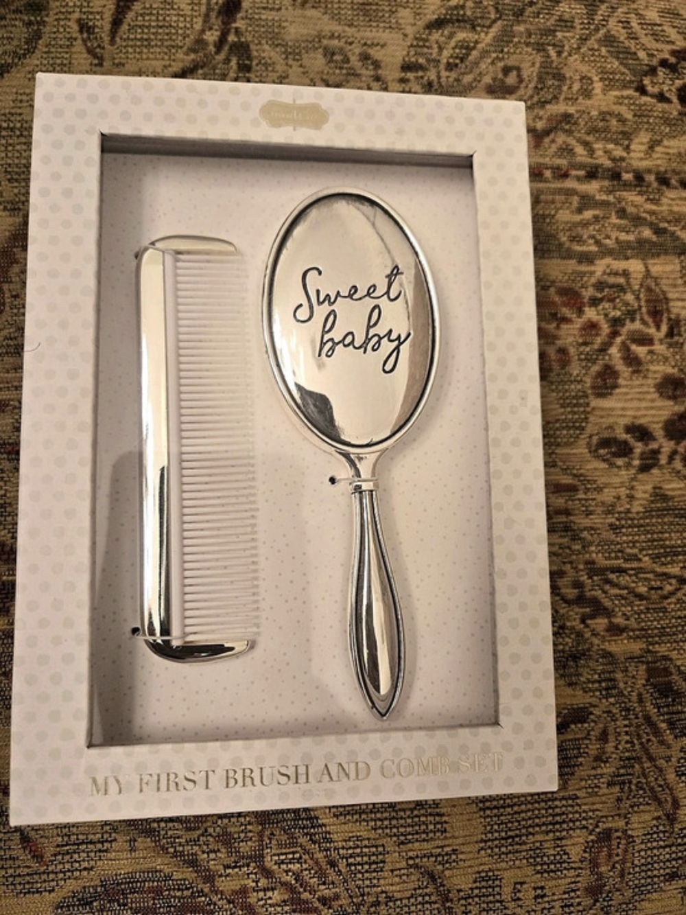 New Mud Pie My First Brush and Comb Set